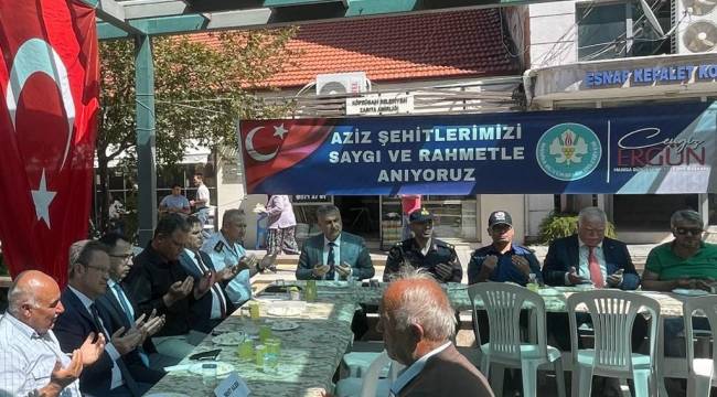 Köprübaşılı Şehidimiz Dualarla Anıldı