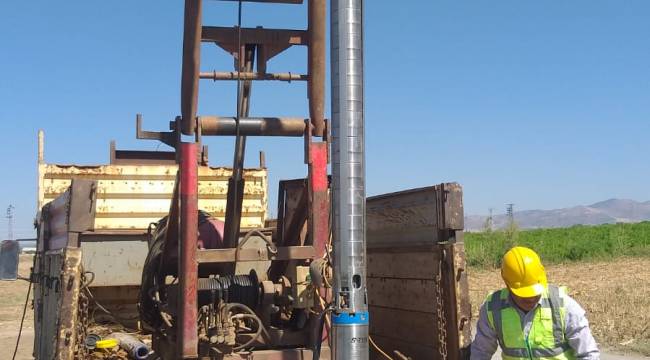 Salihli’de Yeni Sondaj Kuyusu Faaliyete Alındı