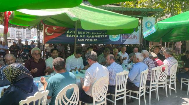 Saruhanlılı Şehitlerimiz Saygıyla Anıldı
