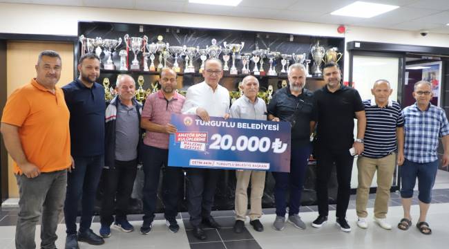 Turgutlu Belediyesi Amatör Futbol Takımlarına Desteğine Bu Yıl da Devam Etti