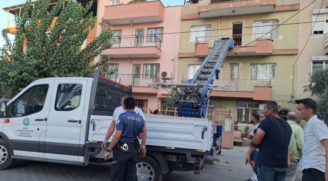 TURGUTLU'DA 1 KİŞİ EVİNDE ÖLÜ OLARAK BULUNDU