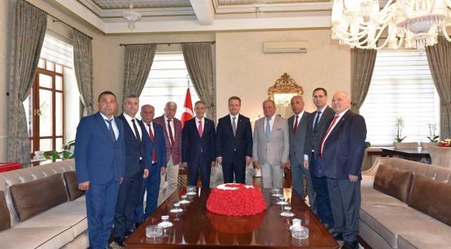 Valimiz Ünlü’ye, Hayırlı Olsun Ziyaretleri Devam Ediyor