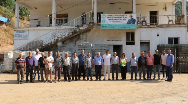 Yağmurlar’ın 13 Milyonluk Yatırımında Üstyapı Başladı