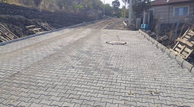 Yağmurlar’ın 13 Milyonluk Yatırımında Üstyapı Çalışmaları Devam Ediyor