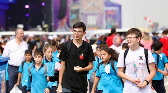 YUNUSEMRE YARININ BÜYÜKLERİNİ TEKNOFEST’E TAŞIYOR