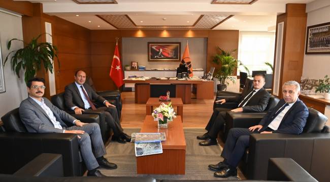 Genel Müdür Aslay’dan Karayolları Bölge Müdürüne Ziyaret