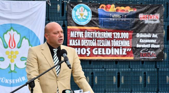 Şehzadeler ve Yunusemreli Üreticilere Kasaları Teslim Edildi