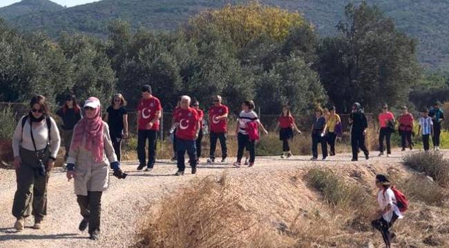 TURBELDAK Urla'da Yürüyüş Yaptı