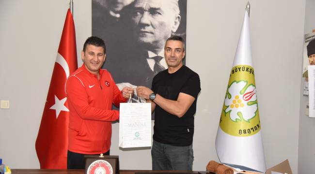 Manisa BBSK'ya Judo Federasyonu'ndan Teşekkür Ziyareti