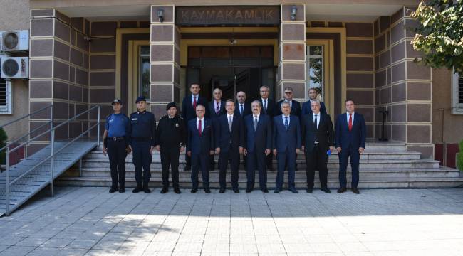 Vali Ünlü, Salihli İlçesini Ziyaret Etti