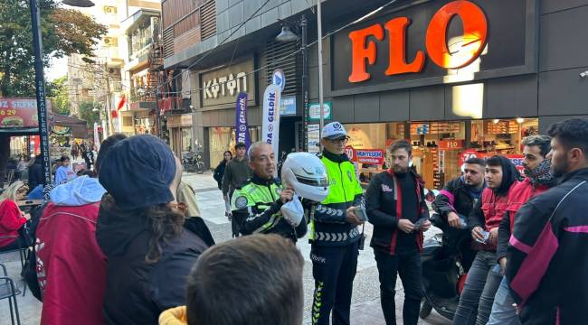 51 Motokuryeye Trafik Bilgilendirmesi Yapıldı.