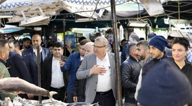 BAŞKAN ÇERÇİ KARAKÖY’DE VATANDAŞLARLA BULUŞTU
