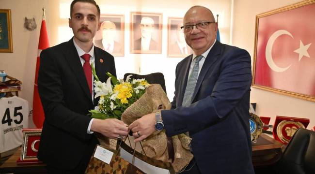 Başkan Ergün’den Manisa Ülkü Ocakları’na İade-i Ziyaret