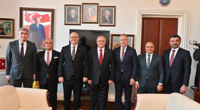 Başkan Ergün’den TBMM Grup Başkanvekili Akçay’a Ziyaret