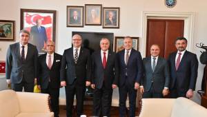 Başkan Ergün’den TBMM Grup Başkanvekili Akçay’a Ziyaret