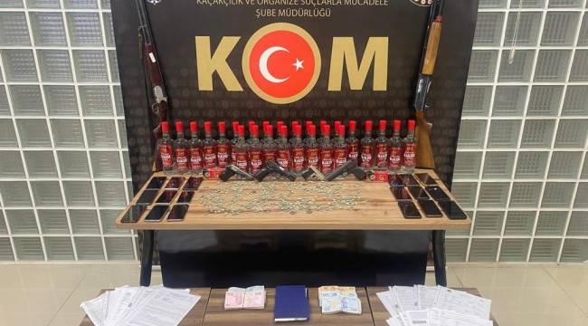 MANİSA EMNİYETİ KAÇAKÇILARA GÖZ AÇTIRMIYOR