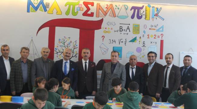 TURGUTLU'DA İLK MATEMATİK ATÖLYESİ AÇILDI