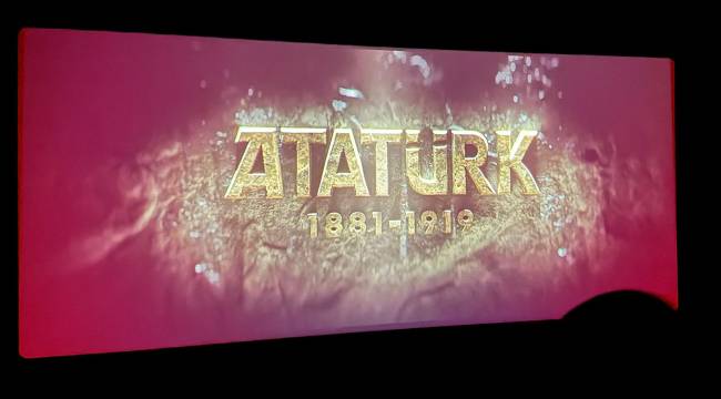 TURGUTLUSPOR,ATATÜRK FİLMİNİ İZLEDİ