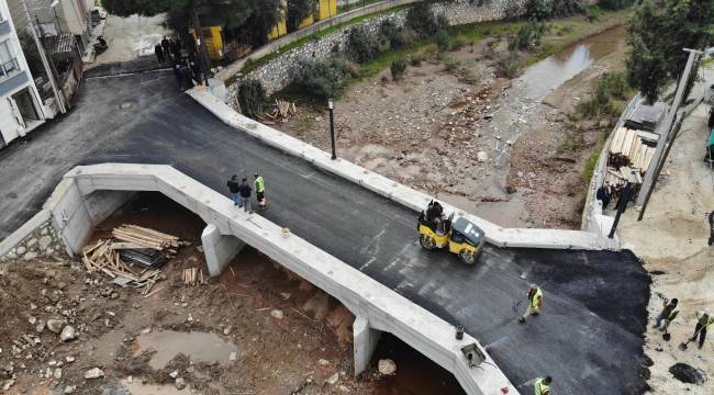 Ahmetli’de Köprü Yapımı tamamlandı
