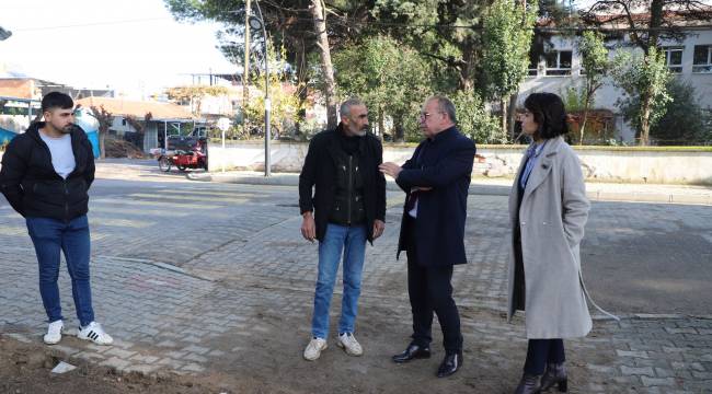 Başkan Akın, Proje Alanlarını İnceledi
