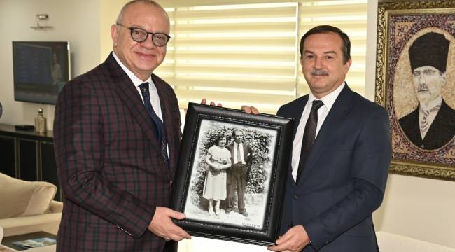 Başkan Ergün’e, İl Sağlık Müdürü Karaca’dan Ziyaret