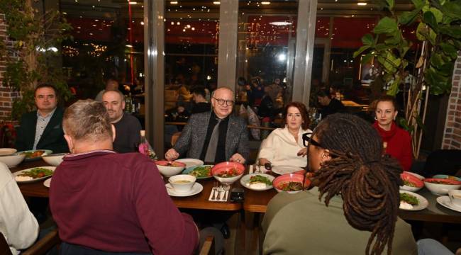 Başkan Ergün, Potanın Tarzanlarıyla Yemekte Bir Araya Geldi
