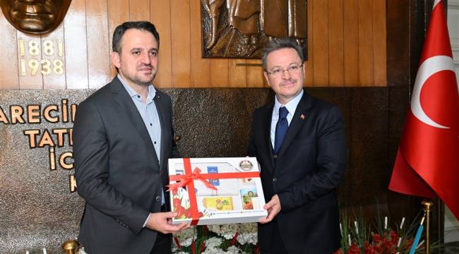 GSB Bakan Yardımcısı Eminoğlu, Vali Ünlü’yü Ziyaret Etti