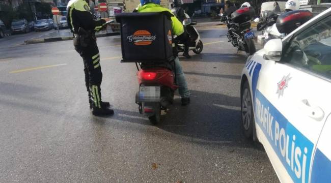 MANİSA’DA 279 MOTOR SÜRÜCÜSÜNE CEZA YAZILDI