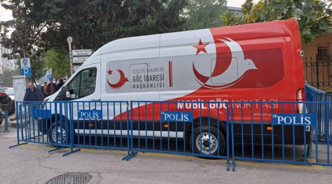 Manisa’da Mobil Göç Noktası Uygulaması Başladı