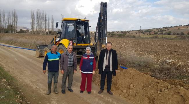 MASKİ, Yeni Açılan Sondajın Bağlantısı İçin Terfi Hattı Döşedi