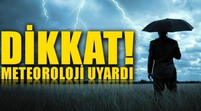 TURGUTLU’DA SAĞANAK YAĞIŞ BEKLENİYOR