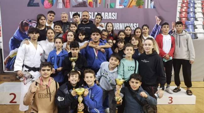 YUNUSEMRELİ JUDOCULAR ZONGULDAK'TA ŞAMPİYON OLDU