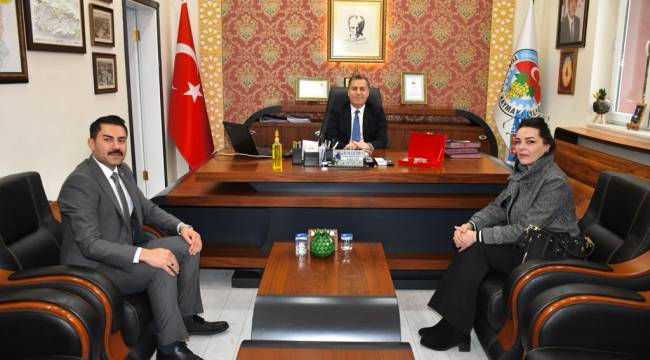 BAĞIMSIZ ADAY BULUT'TAN, KAYMAKAM KAPANKAYA'YA ZİYARET