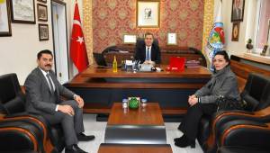 BAĞIMSIZ ADAY BULUT'TAN, KAYMAKAM KAPANKAYA'YA ZİYARET