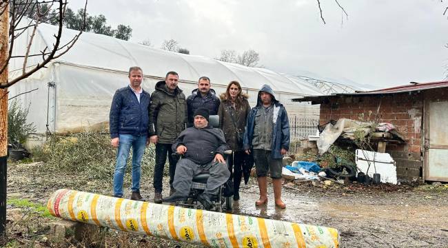 Büyükşehir’den Üreticiye Sera Naylonu Desteği
