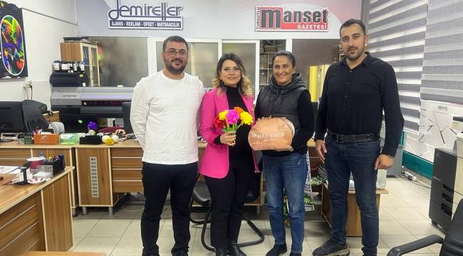 ELMAS CAZ GÜNDÜZ BAKIMEVİ’NDEN GAZETECİLER GÜNÜ ZİYARETİ