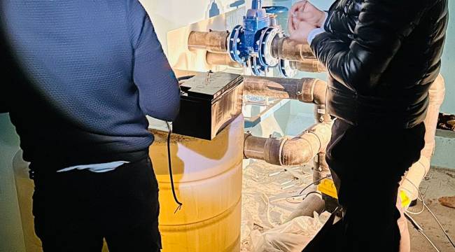 Emlakdere’deki Arızaya Gece Saatlerinde Hızlı Müdahale