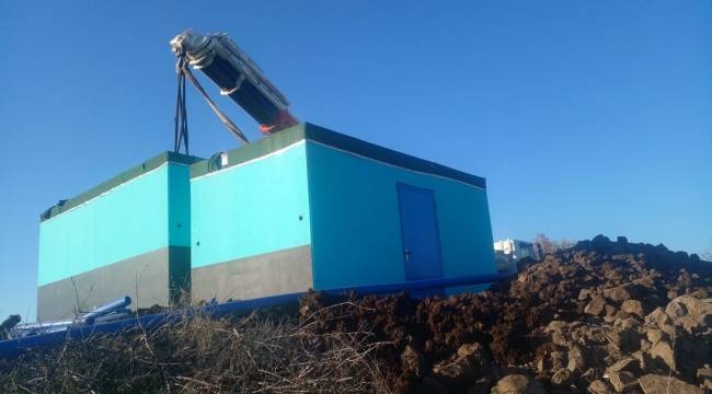 Hamidiye Mahallesine Yeni Prefabrik İçme Suyu Deposu