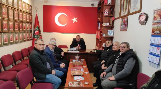 İLÇE EMNİYET MÜDÜRÜ DURSUN’DAN,ŞEHİT AİLELERİNE ZİYARET