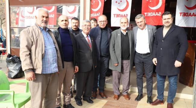 SAADET PARTİSİ İLÇE KONGRESİ YAPILDI