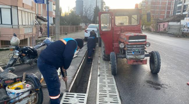 Salihli’de Taşkınlar Önleniyor