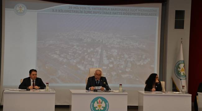 Saruhanlı’ya 29 Milyon TL’lik Yatırım