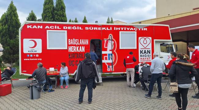 Turgutlu'da Minik İkra İçin Kan ve Kök Hücre Bağışı