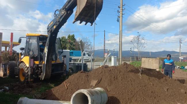 Urganlı Mahallesinde Ek Yağmursuyu Hattı Çalışmaları Tamamlandı