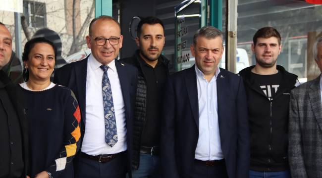 ÇETİN AKIN’DAN MANŞET GAZETESİNE ZİYARET