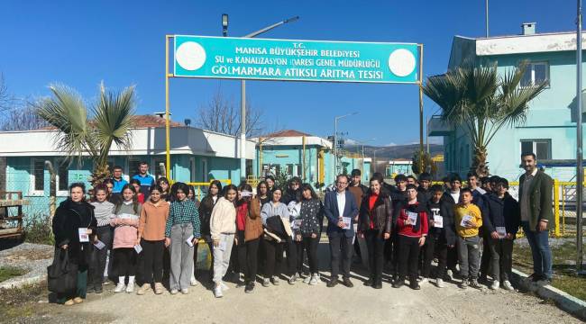 Öğrenciler Gölmarmara AAT’yi Gezdi
