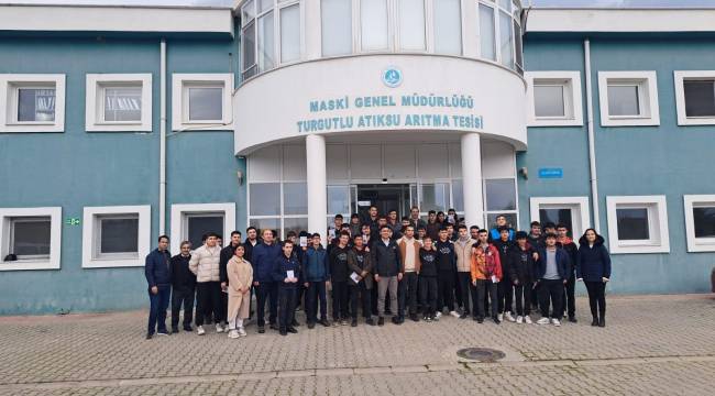 Turgutlu Atıksu Arıtma Tesisi Öğrencileri Ağırladı