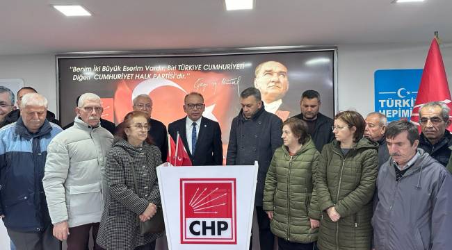 Turgutlu CHP İçe Başkanlığı’ndan 6 Şubat Depreminde Vefat Edenler İçin Saygı Duruşu