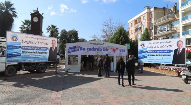 Turgutlu’da Kariyer Çadırı Kuruldu