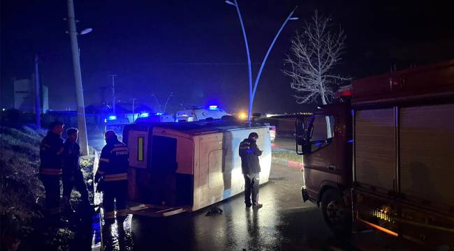 Turgutlu'da Trafik Kazası 7 kişi yaralandı